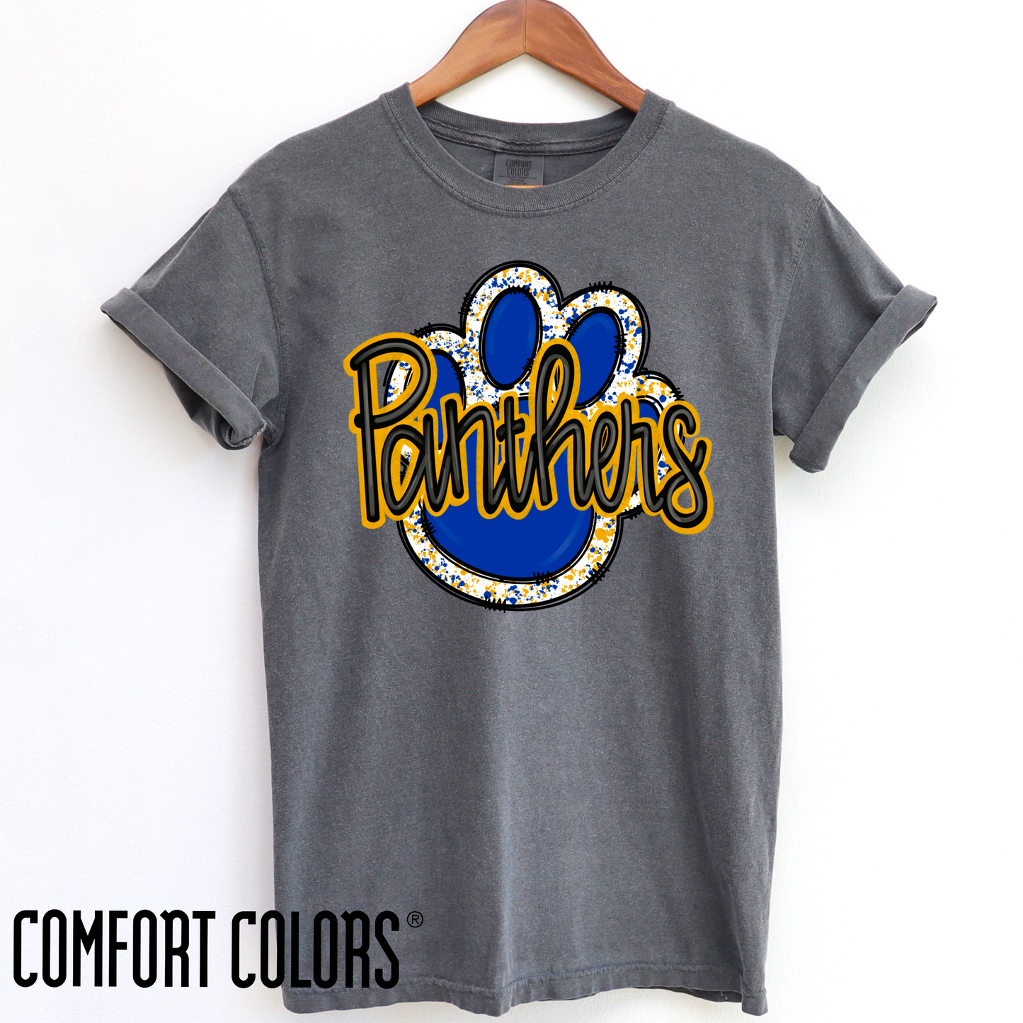Adult & Youth Panthers Paw Spirit T-Shirt
