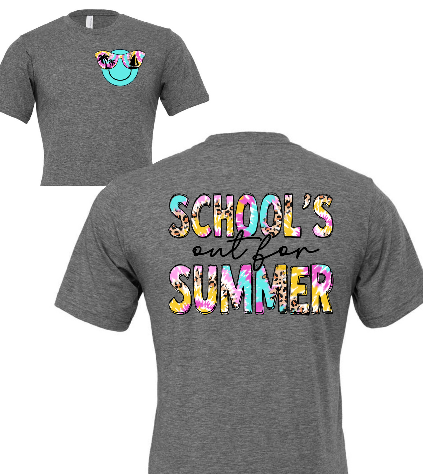 School’s Out For Summer Graphic T-shirt