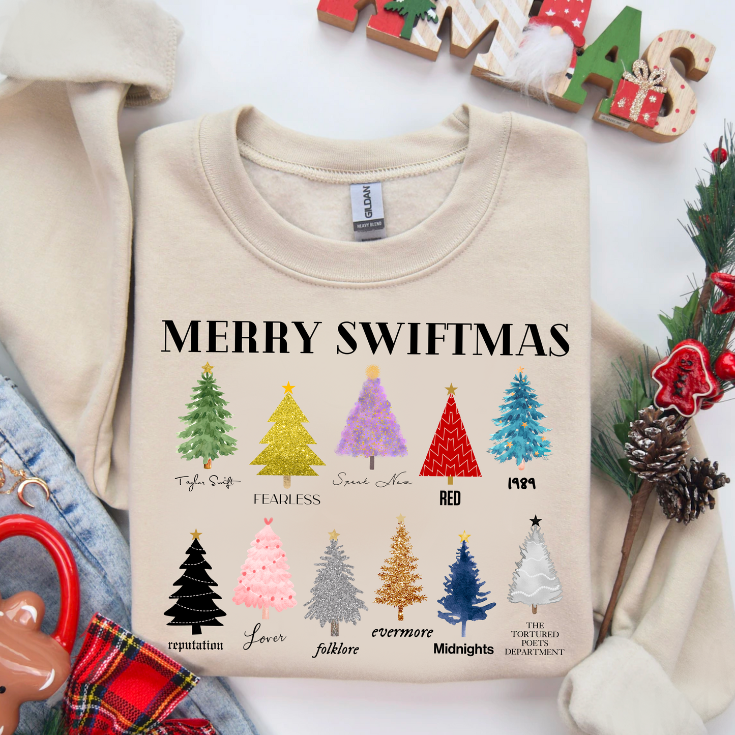 Merry Swiftmas Christmas Longsleeve / T-Shirt / Sweatshirt