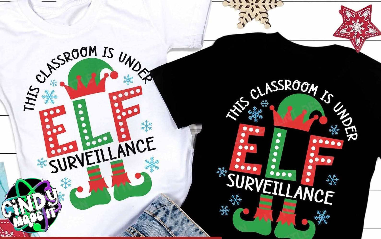 Classroom Elf Christmas Longsleeve / T-Shirt