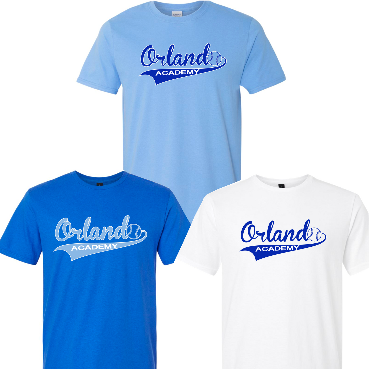 OBA w/ Orlando Baseball Academy Logo Apparel