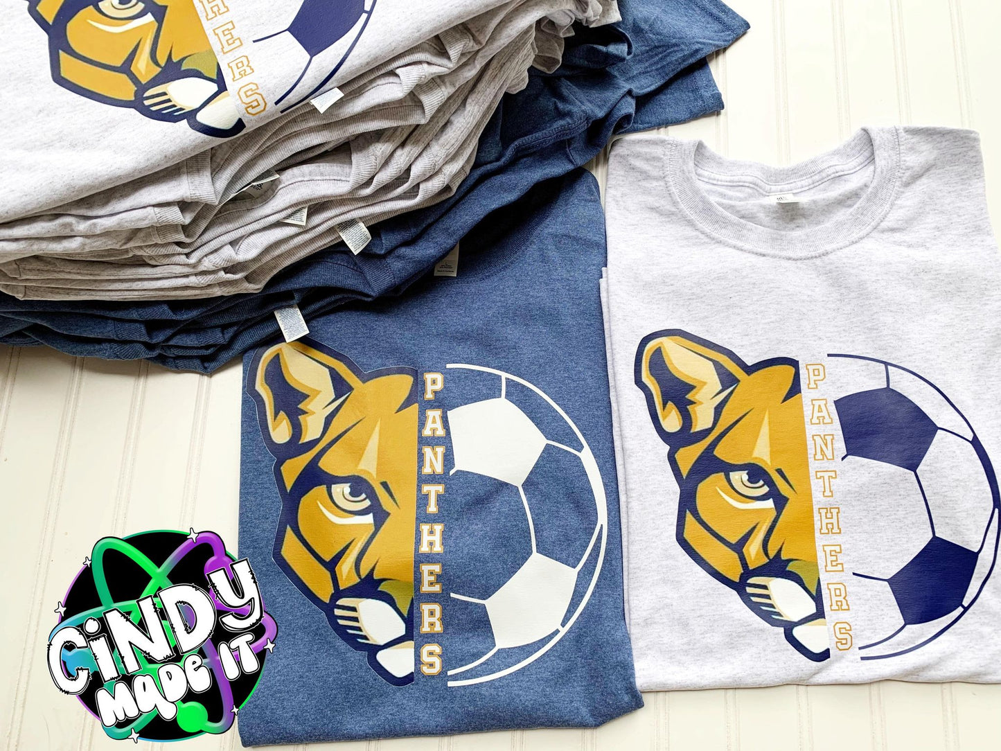 Adult & Youth Panthers Soccer Spirit T-Shirt