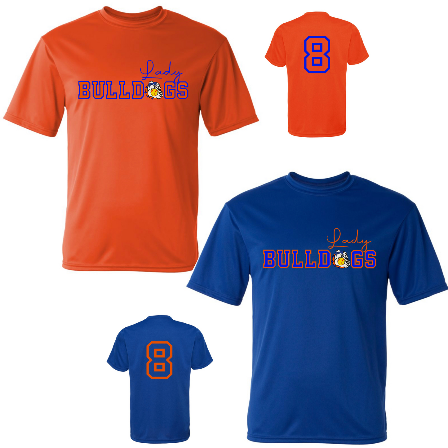 Lady Bulldogs Team Practice Jerseys