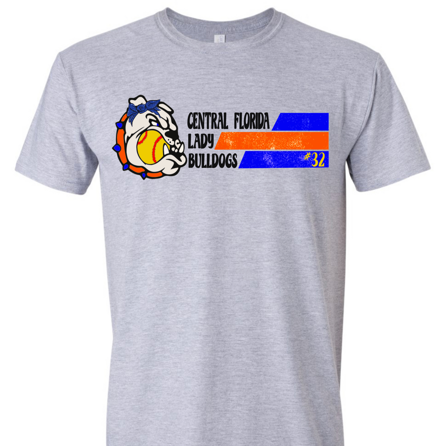 Central Florida Lady Bulldogs custom graphic t-shirt