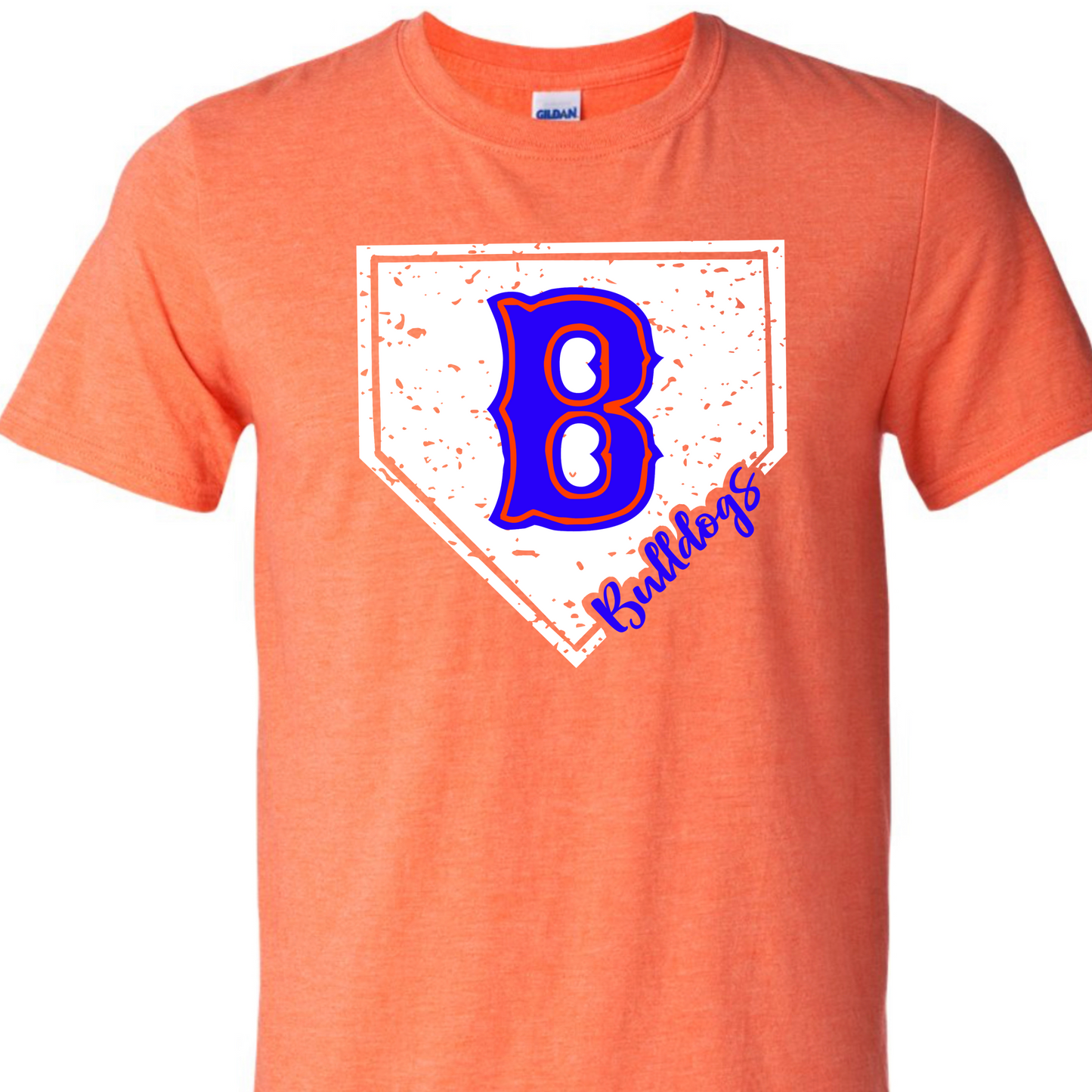 Bulldogs Baseball Diamond Spirit T-shirt