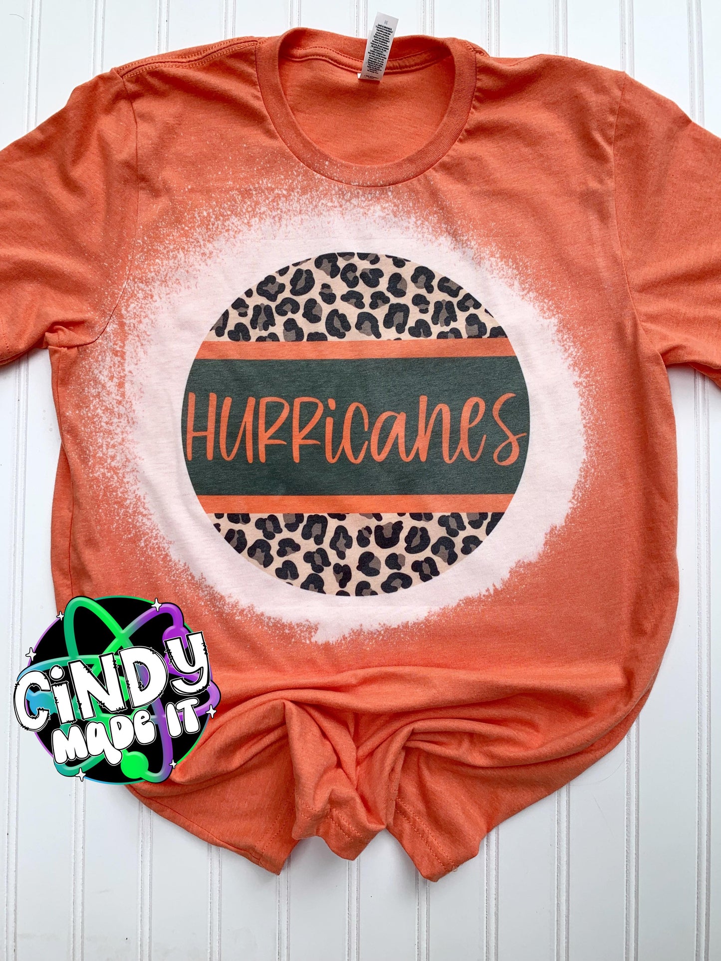 Hurricanes Bleached Spirit T-shirt