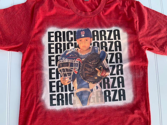 Name & Custom Photo T-Shirt