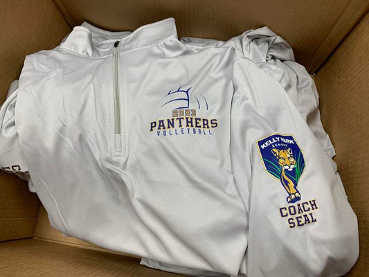 QTR Zip Custom Pullover