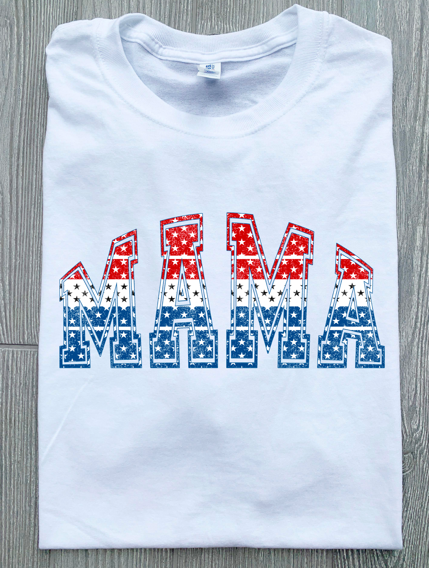 Mama patriotic t-shirt