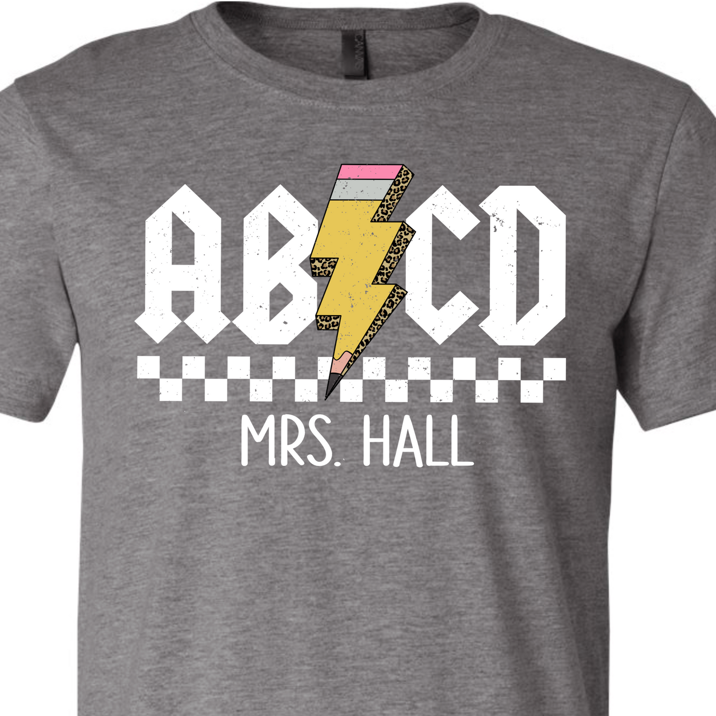 ABCD Teacher Spirit T-Shirt