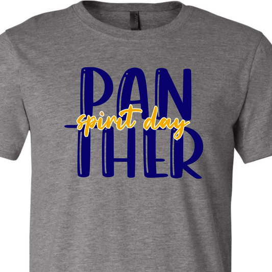 Adult & Youth Panther Spirit Day Spirit T-Shirt