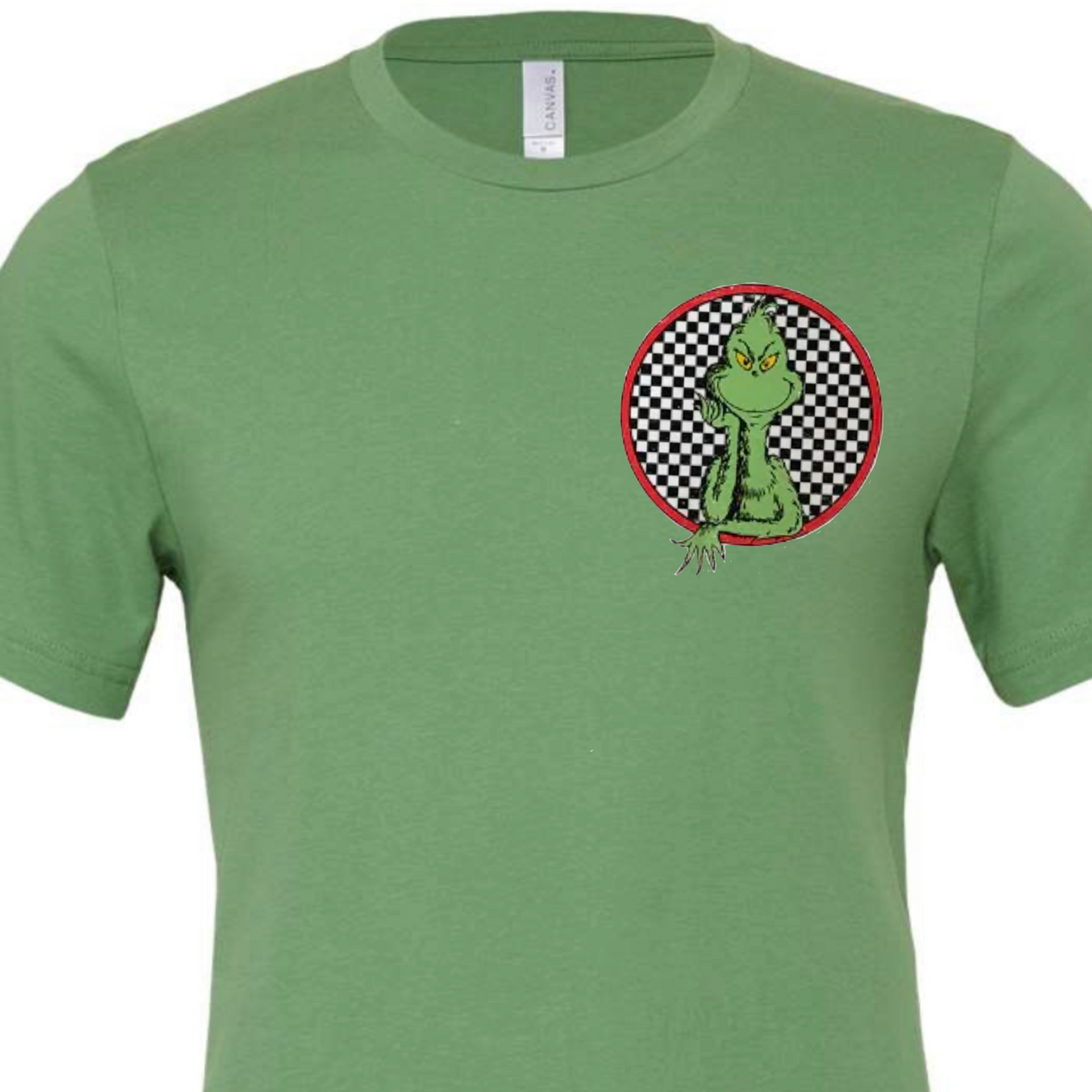 Checkered Mean One Christmas T-Shirt