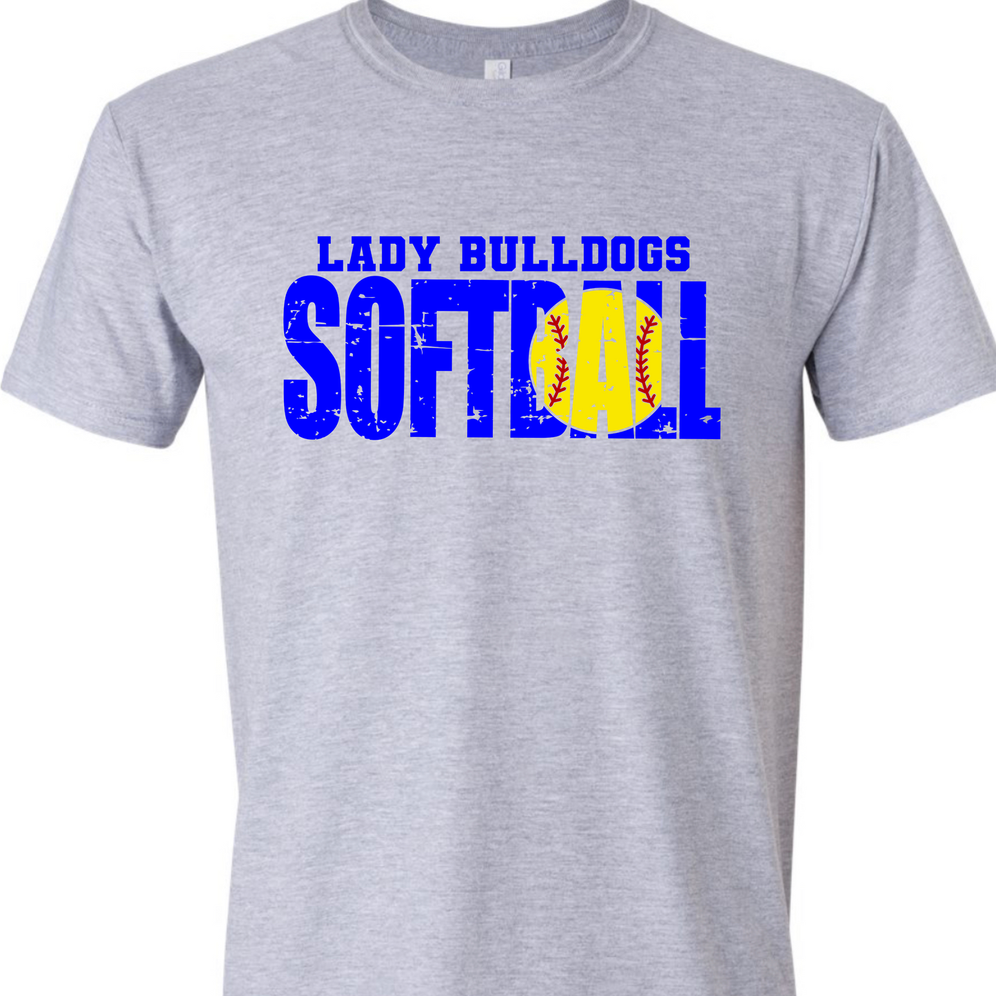 Lady Bulldogs Softball 🥎 graphic t-shirt