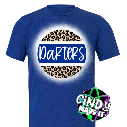 Apopka Darters Circle Leopard Spirit T-Shirt
